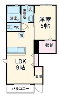 LOTUS新居2【1階】の間取り
