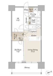 ライトテラス新宿御苑【3階】の間取り