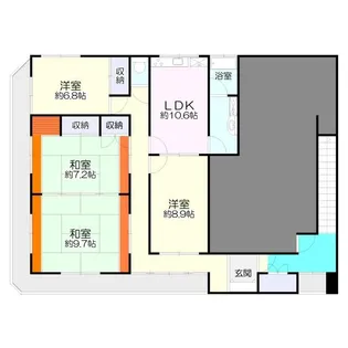 広瀬ビル【3階】の間取り