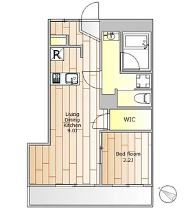 五葉苑【3階】の間取り