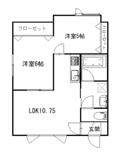 リレイションI【2階】の間取り