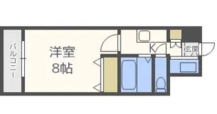 エストヴィラ東福岡【6階】の間取り