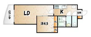デザイナープリンセス77【3階】の間取り