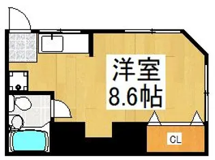 えびす荘【1階】の間取り