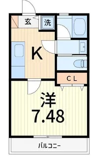 フェアリースター【1階】の間取り