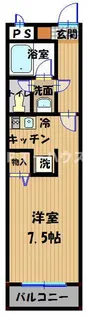 シェルブール【1階】の間取り