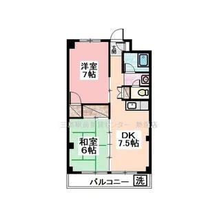 仲道マンション【3階】の間取り