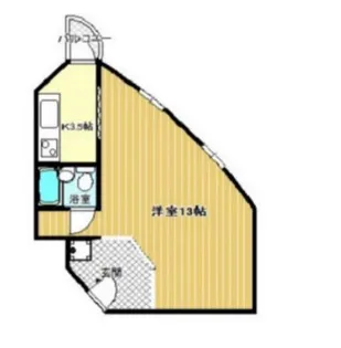 D&Mマンション【5階】の間取り