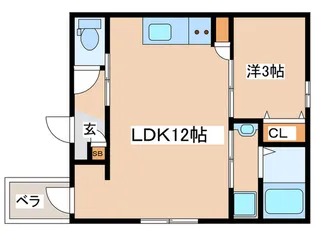 オリーブコート【2階】の間取り
