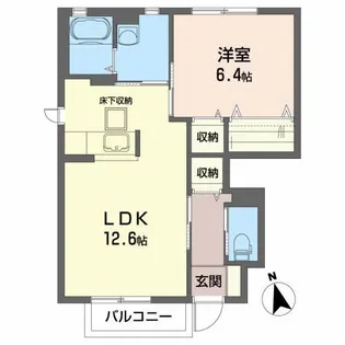 SENNA【1階】の間取り