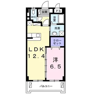 ヴィラレグルスIII【4階】の間取り