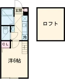 Grip吉祥寺II【2階】の間取り