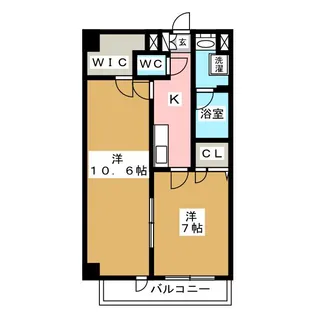 エスポワール成増【4階】の間取り