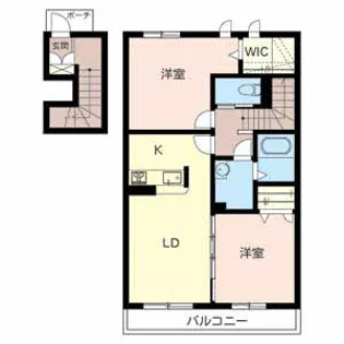 シャーメゾンいろは3【1階】の間取り