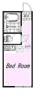 ユナイト元住吉ミ・ディスピアーチェ【2階】の間取り