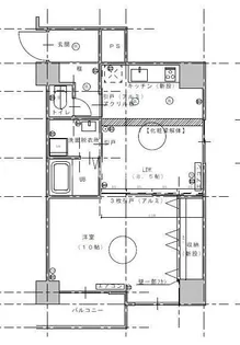 グランドパレス長土塀【4階】の間取り