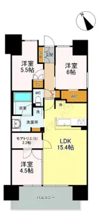 セントガーデン海老名1街区【11階】の間取り