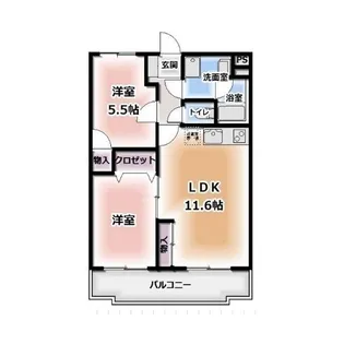 カーサ・グランデ【1階】の間取り
