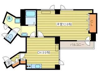 モトマチメイワ【2階】の間取り