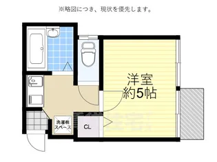 ジュネス石津【1階】の間取り