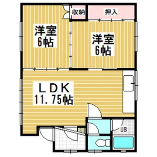 トラッド高砂【3階】の間取り
