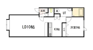 Rosso A【1階】の間取り