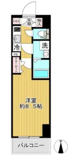 SHOKEN Residence亀戸【6階】の間取り