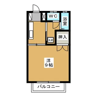柏アパート【1階】の間取り