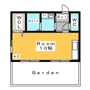 グリーンヒル【1階】の間取り