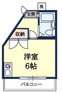 スプリングハイツ金沢文庫【1階】の間取り