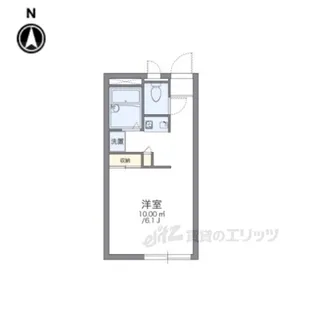 レオパレス花屋敷【2階】の間取り