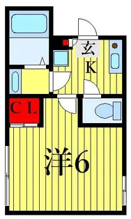 DaisonVIII浦安【1階】の間取り