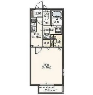 オーク【2階】の間取り