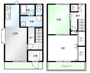 ラグーナBの間取り