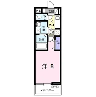 グランティーナ【1階】の間取り