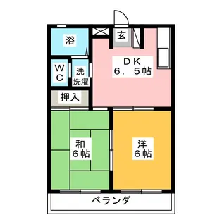 ファミーユ【1階】の間取り