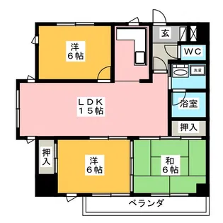 BORAX TOWER【7階】の間取り