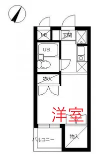 スカイコート蒲田第5【3階】の間取り