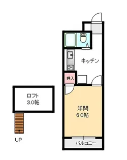 ドルフィン玉村【2階】の間取り