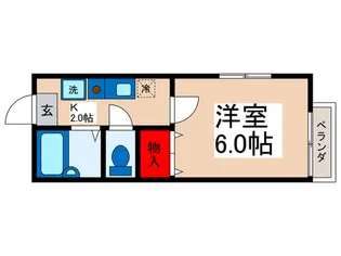 スマイル ハピネス【2階】の間取り