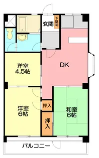 メゾン萩原【2階】の間取り