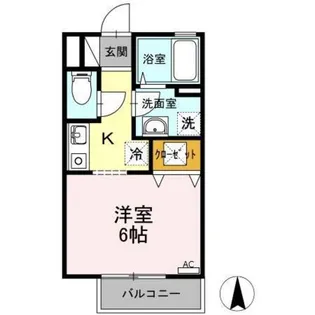 パティオ翼【1階】の間取り