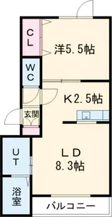 ViewingI (ビューイング1)【1階】の間取り