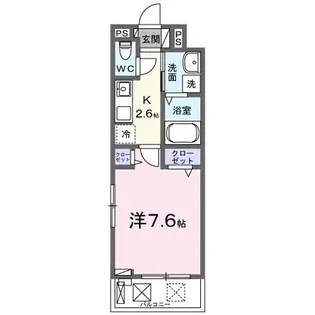 滋賀県大津市大萱5【アパート】の間取り
