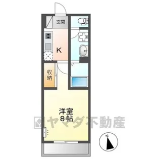 ロンド・ベル(LONDO BELL)【3階】の間取り