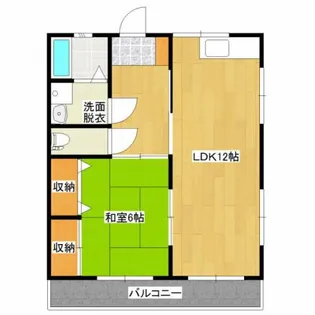 ピュアハイツ【2階】の間取り