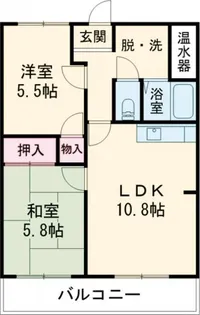 マイン96【2階】の間取り