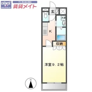 リヴァージュ A棟【1階】の間取り