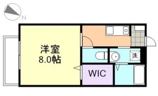 Sunrise U A棟【2階】の間取り