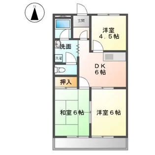 エクセル東山【3階】の間取り